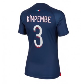 Maillot de foot Paris Saint-Germain Presnel Kimpembe #3 Domicile Femmes 2023-24 Manches Courte